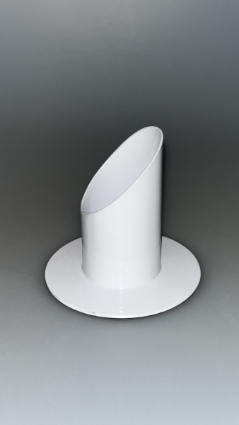 Leuchter, weiss lackiert, Innend. 40 mm